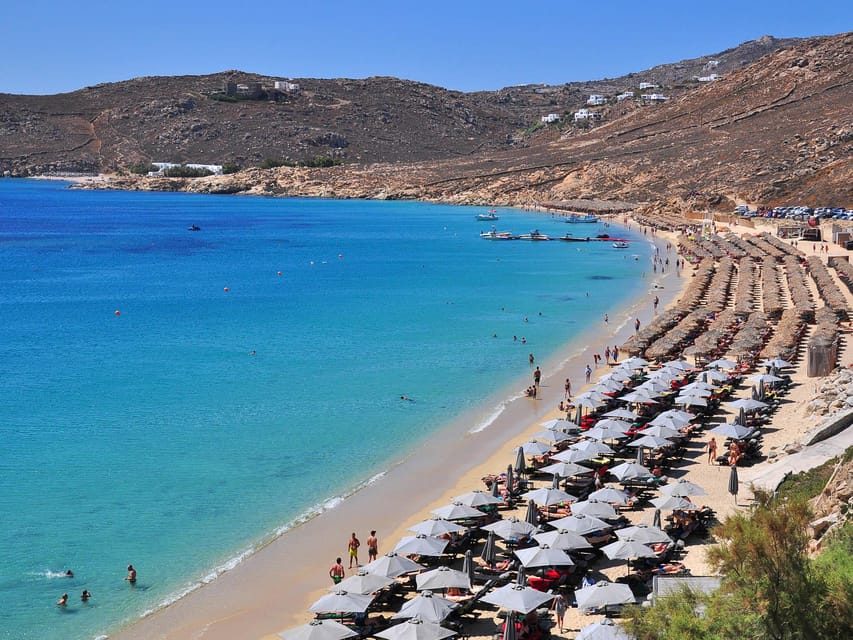 Semi-private cruise around southcoastline of Mykonos island gallery image 1