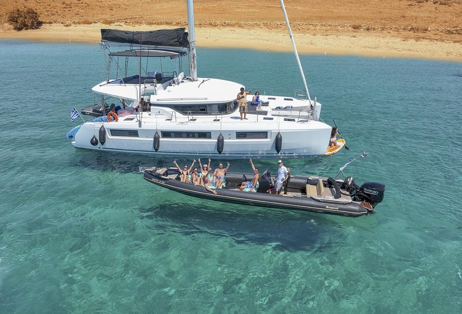 Semi-private cruise around southcoastline of Mykonos island